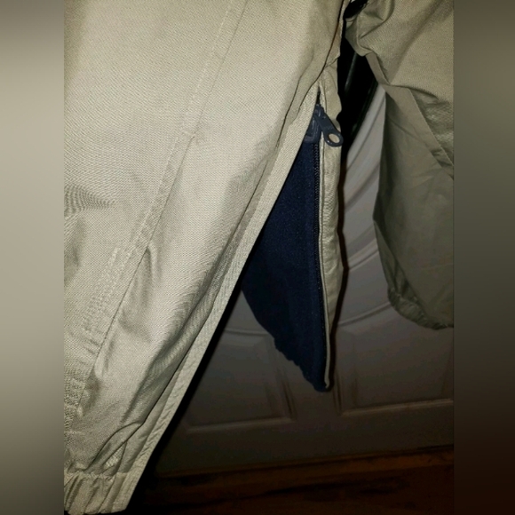 EUC Dockers XL Coat Stain Defender Navy Fleece Midweight Lined Golf Jacket - Picture 5 of 9